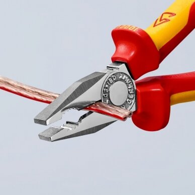 Combination pliers insulated 180mm (1000V) KNIPEX 11