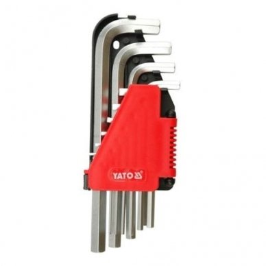 L-type hex key set 10pcs. (2-12)