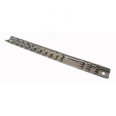 Metal holder for socket set 1/4" 13pcs.