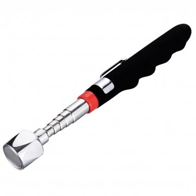 Telescopic magnetic pick up tool