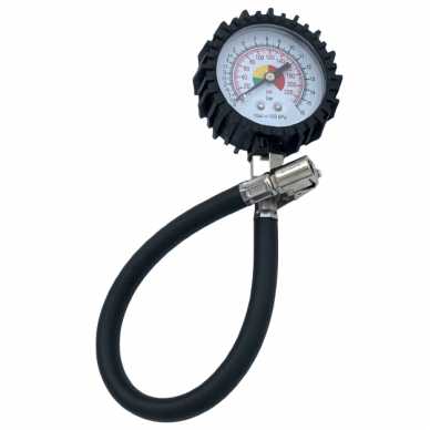 Tire inflating gun with manometer 2