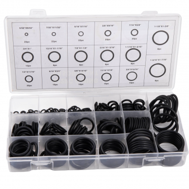 Rubber grommets set 222 pcs 1