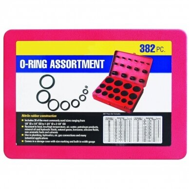 Rubber grommets set 382 pcs 1