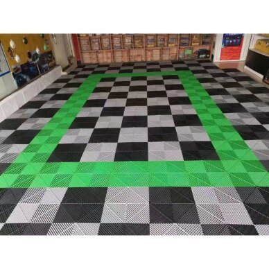 Interlocking area floor tiles 6