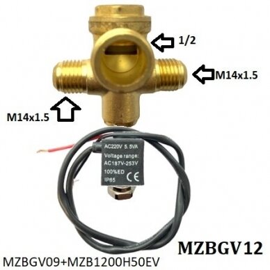 Non-return valve for compressor. Spare part 2