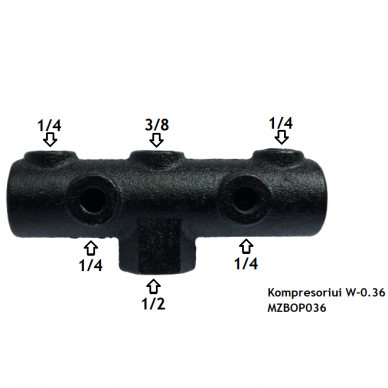 Bracket. Spare part 3