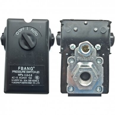 Pressure switch. Spare part 2