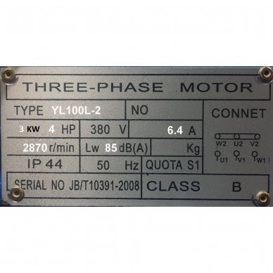 Motor for compressor. Spare part 2