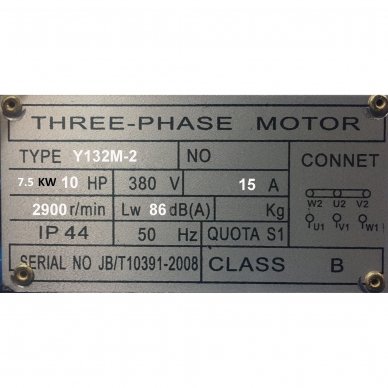 Motor for compressor. Spare part 5