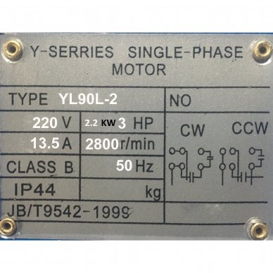 Motor for compressor. Spare part 1