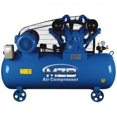 Belt-driven air compressor 300L 1153L/min 12.5bar