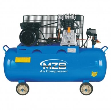 Belt-driven air compressor 90L 336L/min 8bar