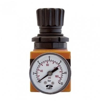 Air regulator with gauge 1/4"