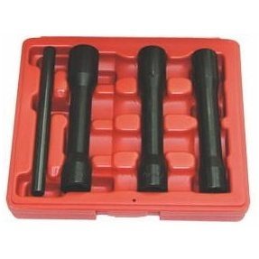 Locking wheel nut removal set 4 pcs. 1/2" Dr. deep