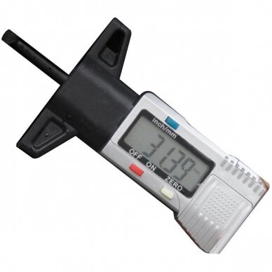 Tire tread depth gauge digital