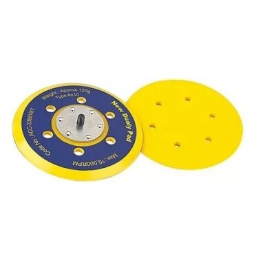 Sanding pad 6", velcro face