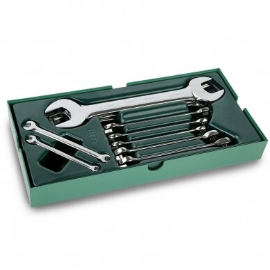 Tray.  Wrench set  10pcs. 1