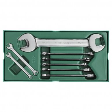 Tray.  Wrench set  10pcs.