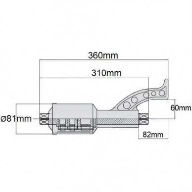 Labor saving wrench 1:68, prolonged 1