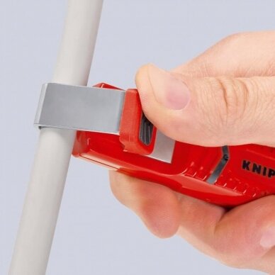 Cable knife with hook blade 165mm, KNIPEX 9