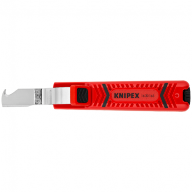 Cable knife with hook blade 165mm, KNIPEX