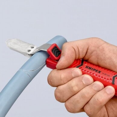 Cable knife with hook blade 165mm, KNIPEX 6