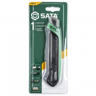 Soft grip utility knifer 18mm 3