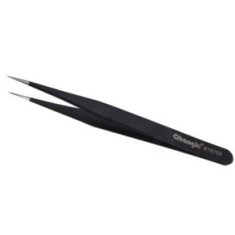 Tweezers straight (tip head) 135mm