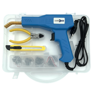 Plastic welder gun 43W with hot staples (200pcs) set