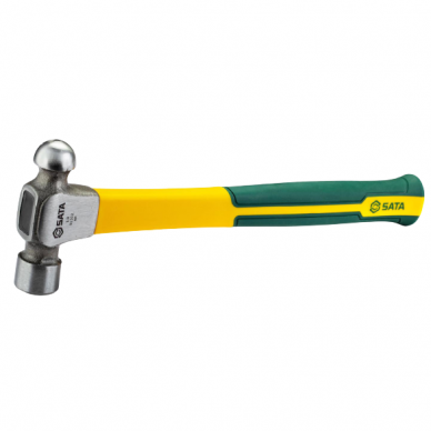 Ball pein hammer 0.454kg with fiberglass handle 1