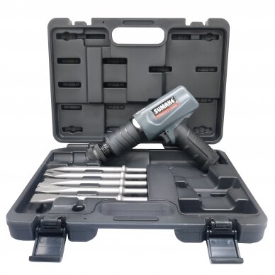 Air hammer 190mm (round 10mm) kit 5pcs