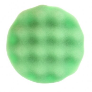 Polishing sponge 150mm 22kg / m3 (green) 1