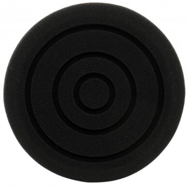 Polishing sponge 150mm 28kg / m3 (black) 2