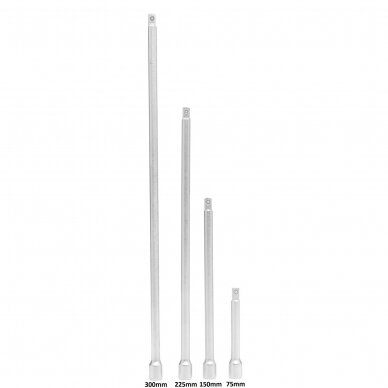 1/4" Dr. Extension bar wobble set (4pcs) 1