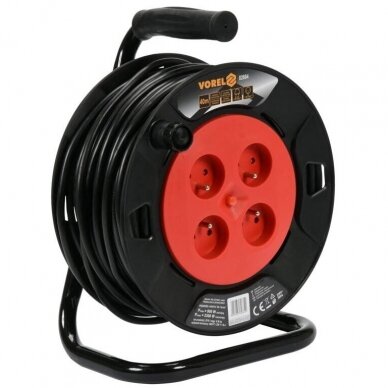 Cable reel 50m 3Gx1.5mm 230V 1