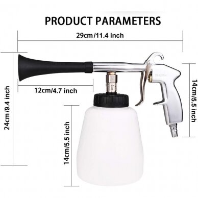 Washing gun (tornado) with cup 1