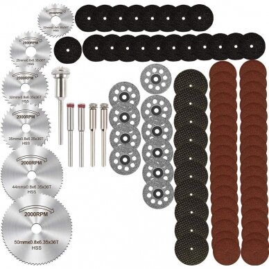 Accessories set (88pcs) for mini grinder