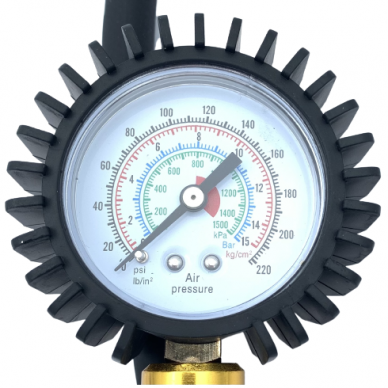 Tire inflating gun with manometer (long nozzle) 3