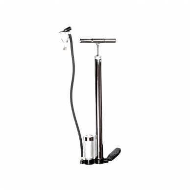 Hand pump with manometer