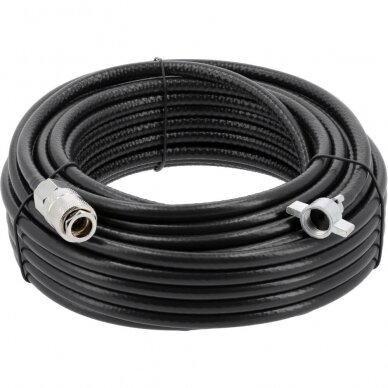 PVC air hose with quick coupler Ø6 x 10mm