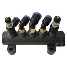 Tyre changer complete 5-way valve[tilting]. Spare part