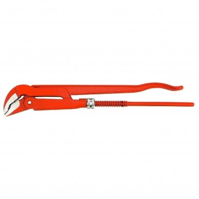 Adjustable pipe wrench 45°