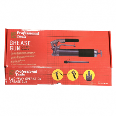 Two way operation grease gun, profesional 5