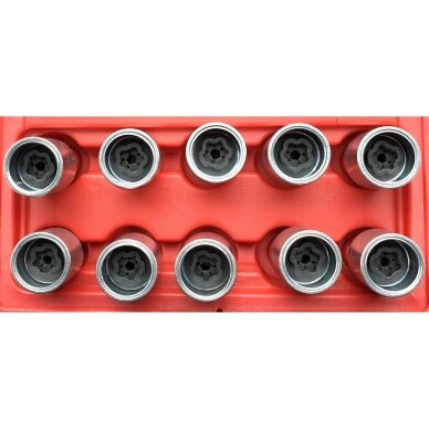 Tesla wheel bolt lock socket set 10pcs 2