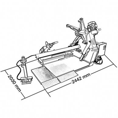 Tyre changer for truck 9