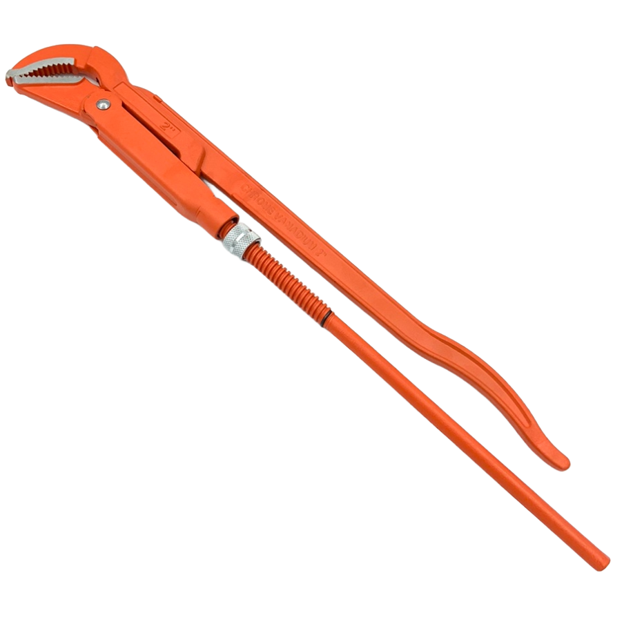 Adjustable pipe wrench 45° 2.0