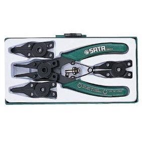 Snap ring pliers set 5pcs.