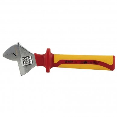 Adjustable wrench 312mm insulated VDE