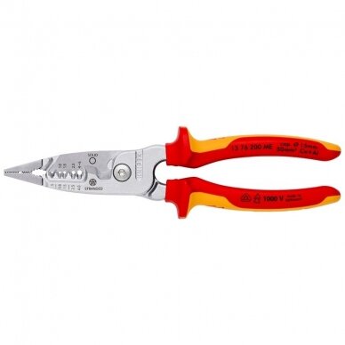 Wire stripper (metric) VDE 200mm KNIPEX