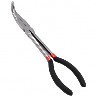 Long 90° bent nose pliers 275mm